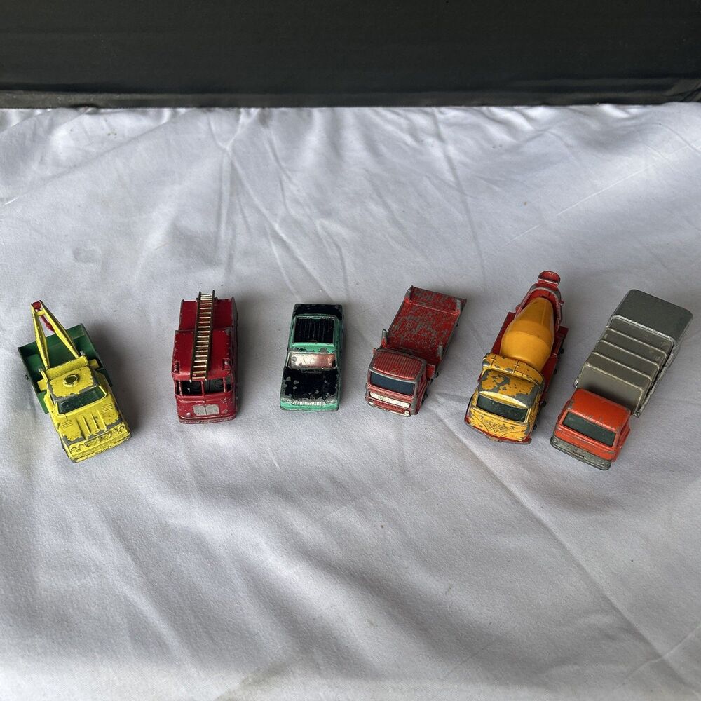 MATCHBOX LESNEY LOT 6  DIECAST ENGLAND 1970's